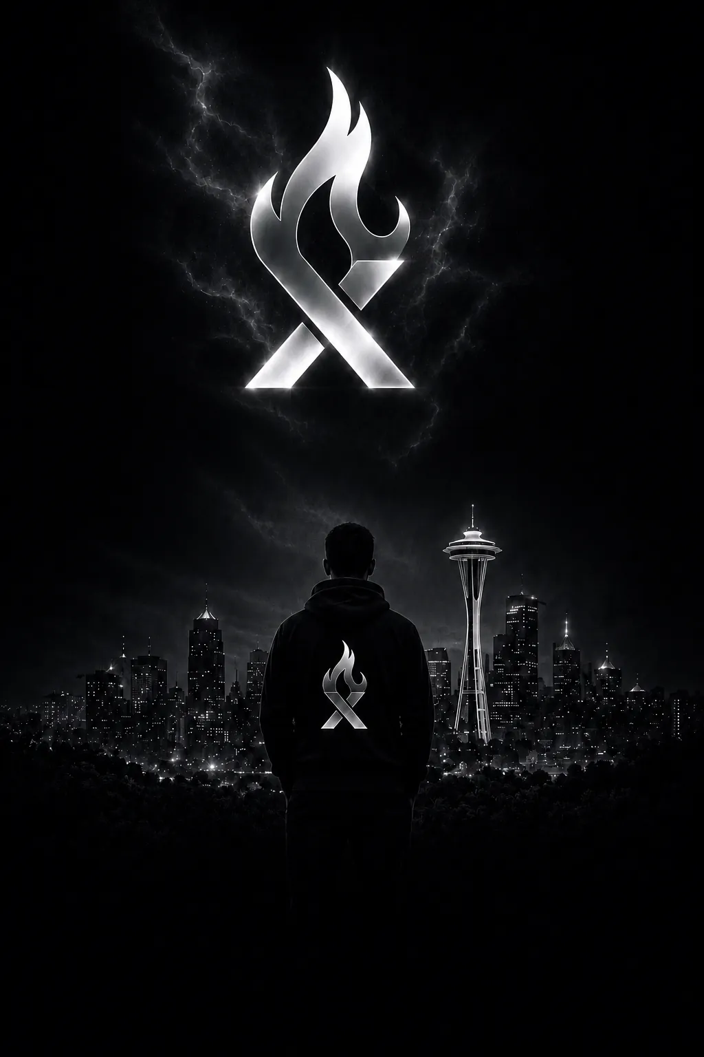 XPLICIT OTO branding over a city skyline with a youth figure facing toward opportunity